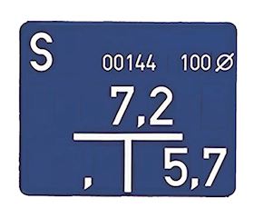 Kunststoff-Hinweisschild PLAT 140 x 113 – Schweizer Standard